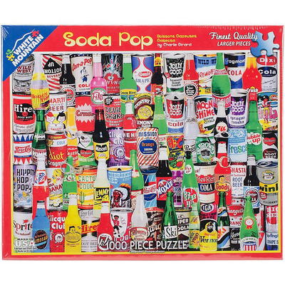 Educa CANS 1000 pc Miniature Jigsaw Puzzle Soda Pop 