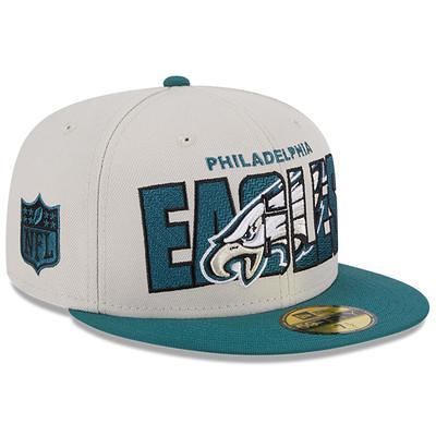 Men's New Era Midnight Green/Black Philadelphia Eagles 2021 NFL Sideline  Road 59FIFTY Fitted Hat