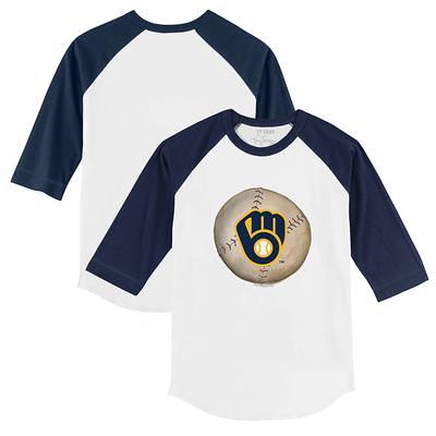 Milwaukee Brewers New Era Girl's Youth Jersey Stars V-Neck T-Shirt