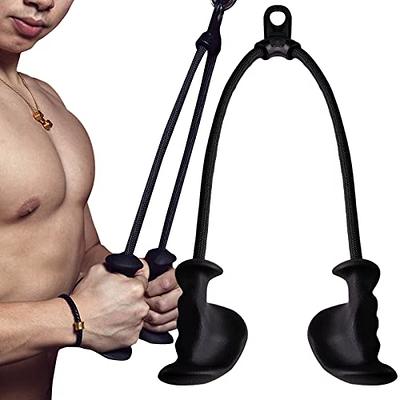 M MANUEKLEAR Ergonomic Triceps Rope Pull Down Attachment, Tricep Rope Cable  Attachment Non Slip Fitness Cable Machine with Natural Rubber Grip Gym  Accessories for Men Women- 36 Rope Length - Yahoo Shopping