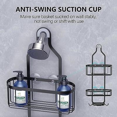 Kadolina 2 Pack Adhesive Corner Shower Caddy Shelf, Bathroom Shower  Organizer