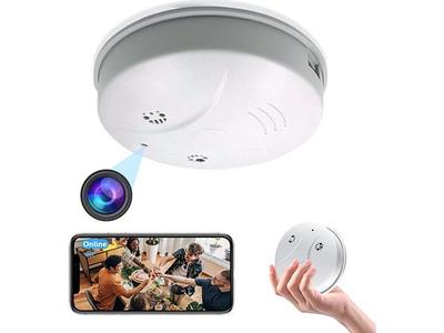 WiFi Series Carbon Monoxide Detector Hidden Spy Camera