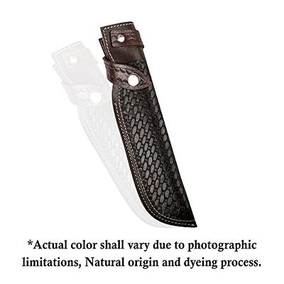 Hulara Genuine Leather Knife Sheath Handmade Real Leather Knife Sheaths  With Belt Loop Pocket Knife Sheath For Belt 7 Inch Approx Blade Fits Knife  Holster Shop Knife Sheaths - Yahoo Shopping