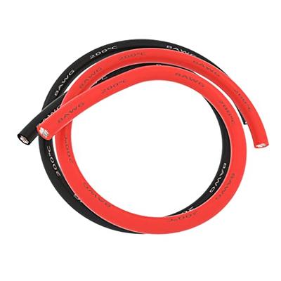 BNTECHGO 26 Gauge Silicone wire 10 ft red and 10 ft black Flexible 26 AWG  Stranded Tinned Copper Wire