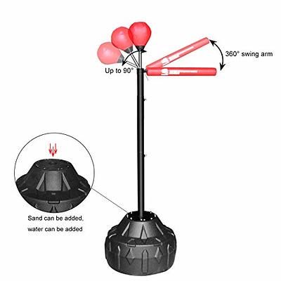 JELLYRATTBIT Wall Mount Boxing Spinning Bar with Punching Ball, MMA Boxing  Speed Trainer Boxing Speed Reflex Training Equipment for Kickboxing