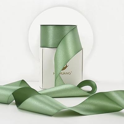 Sage Green Ribbon 1 Inch Sage Satin Ribbon Green Silk Ribbon for