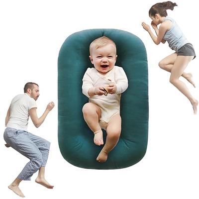 Baby Lounger for Newborn, Newborn Lounger Nest Sleeper, Baby Pillows for  Sleeping for Newborn, Lounger for Baby 0-24 Months (Blue,0-12month)