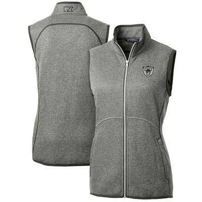 Las Vegas Raiders Cutter & Buck Navigate Softshell Mens Big and Tall Full Zip Jacket