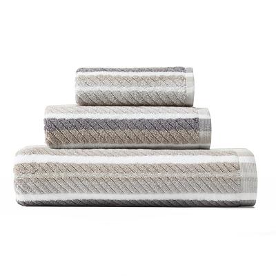 Tommy Bahama Northern Pacific 2-Piece Brown Cotton Bath Towel Set