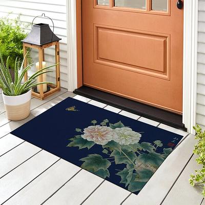 Indoor Door Mat, 32X20, Non-Slip Absorbent Resist Dirt Entrance Mat,  Washable Lo