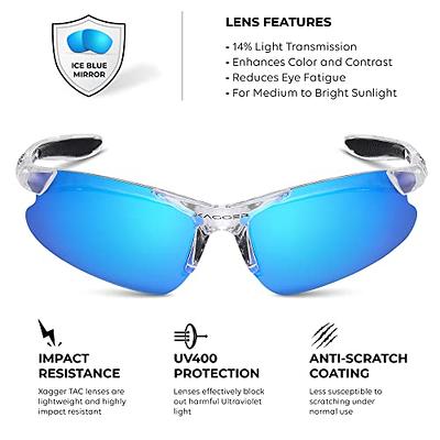 Xagger Kids Youth Polarized Sports Sunglasses for Boys Girls Baseball  Softball Glasses TR90 Frame - Yahoo Shopping