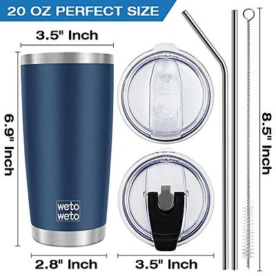 VEGOND 20oz Tumbler Bulk with Lid and Straw 12 Pack, Stainless Steel Vacuum  Insulated Tumbler, Doubl…See more VEGOND 20oz Tumbler Bulk with Lid and