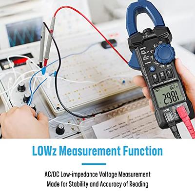 MESTEK Digital Clamp Meter 600A AC Current 600V ACDC Voltage