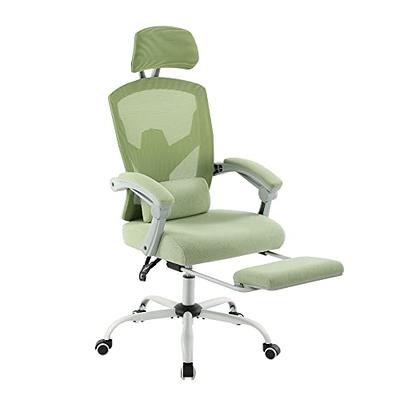 Duramont Ergonomic Office Chair - Adjustable Desk Chair with Lumbar Support and Rollerblade Wheels - High Back Chairs with Breathable Mesh - Thick