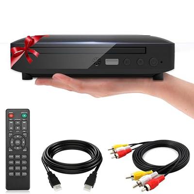 Mini DVD Player ARAFUNA, HDMI Small DVD Player for TV with All Region Free,  Comp