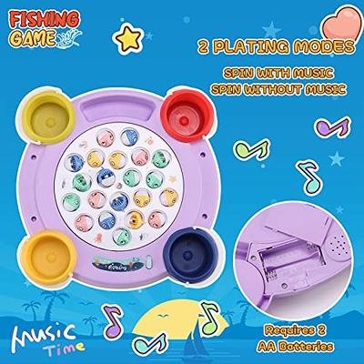 Pakoo Magnetic Fishing Game Toys, Rotating Board Game with Music Including  21 Fishes, 4 Random Color Fishing Poles and 4 Small Fish Buckets, Party Game  Toys for Kids Age 4 5 6 7 8 and Up - Yahoo Shopping