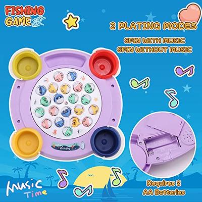 Pakoo Magnetic Fishing Game Toys, Rotating Board Game with Music Including  21 Fishes, 4 Random Color Fishing Poles and 4 Small Fish Buckets, Party  Game Toys for Kids Age 4 5 6 7 8 and Up - Yahoo Shopping