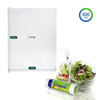 Clean Zipper Bag Medium 90 Bags, LDPE, BPA Free, Food Storage Bags, Freezer Bags