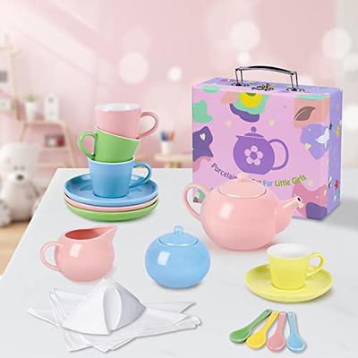 Gift Set of 1 Teapot, 2 Mugs, 1 Sugar Bowl, 1 Creamer