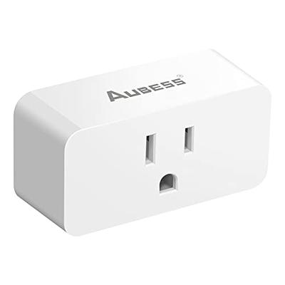 Smart Plug with Energy Monitoring | 15A Max / 10A Continuous | WiFi Smart  Outlet | Mobile App | Alexa | Google | ETL Certified (Package of 1)