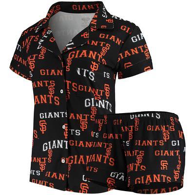 Concepts Sport Men's Black, Orange San Francisco Giants Meter T