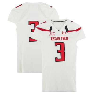 Texas Tech Red Raiders Team-Issued #21 Gray Jersey from the 2014 NCAA  Football Season