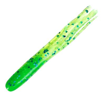 Bass Pro Shops Crappie Maxx 2' Squirmin' Squirt - Lime Green Core  Chartreuse - Yahoo Shopping