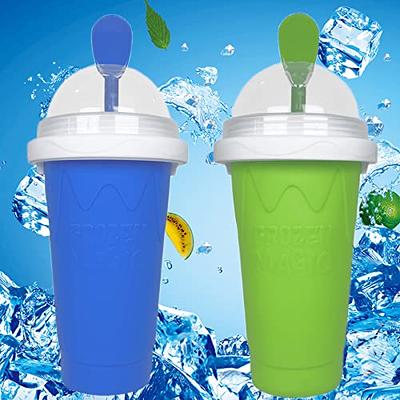 Slushy Maker Frozen Treat Cup by Classic Cuisine Blue