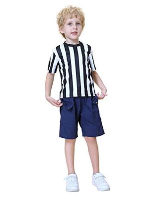 TopTie Children's Referee Shirt Costume Kids Ref Uniform for Soccer  Football Basketball - Yahoo Shopping