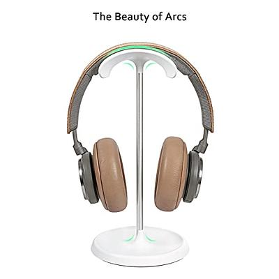 Headphone Stand, Curved Headset Stand with Storage Tray, Heavy Base Gaming Headset  Holder for AirPods Max, AirPods, AirPods Pro, Beats, Bose, Sennheiser, Sony  and More (White) - Yahoo Shopping