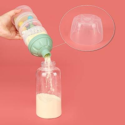 Accmor Baby Formula Dispenser On The Go, 3 Layers Stackable Non-Spill Snack  Storage Milk Powder Formula Container for Travel, BPA Free, Pink - Yahoo  Shopping