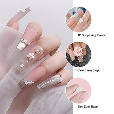 Vettsy Nail Art Chrome Powder-Gold Mirror Nails