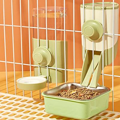 Automatic Pet Feeder and Waterer for Dog Cat Hamster Rabbit Small Pets Food  Bowl