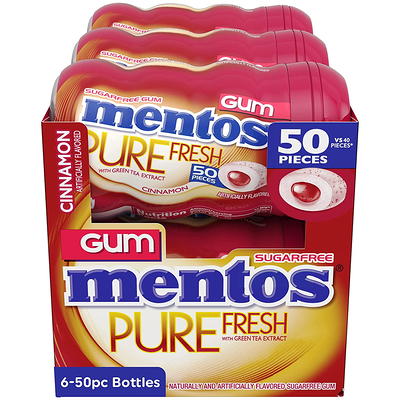 Mentos Pure Fresh Freshmint Sugar-Free Gum - 50ct