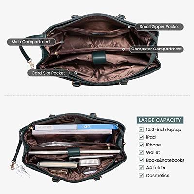 LOVEVOOK Women's Waterproof Laptop Tote Bag