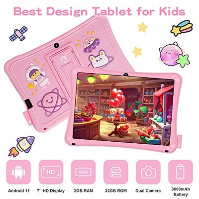 Kids Tablet, Toddler Tablet, 7 Tableta for Boys Girls, 32GB ROM 2GB RAM  Android 10 Tablet, WiFi Dual Camera Safety Eye Protection Screen, Parental  Control APP, Latest Model Kid Tablets. 