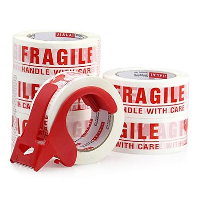 JIALAI HOME Fragile Tape Handle with Care Packing Printing Tape 6