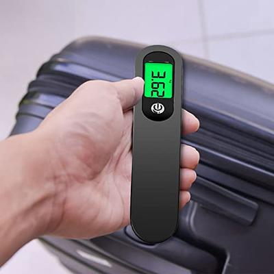 BAGAIL BASICS Digital Luggage Scale, 110lbs Hanging Baggage Scale with  Backlit LCD Display, Portable Suitcase Weighing Scale, Travel Luggage  Weight Scale with Hook, Strong Straps for Travelers Fushica - Yahoo Shopping