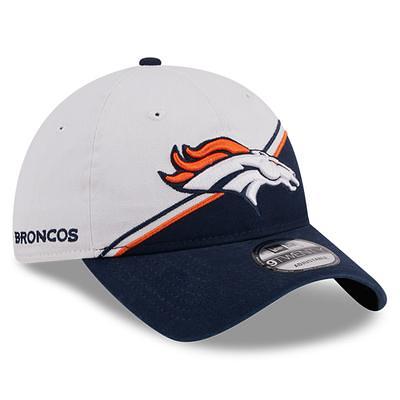 Denver Broncos New Era Ink Dye 2022 Sideline 9FIFTY Snapback Hat - Black