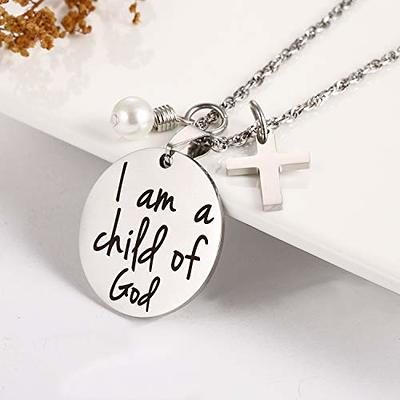 Baptism Baby Gold Cross Necklace | eBay