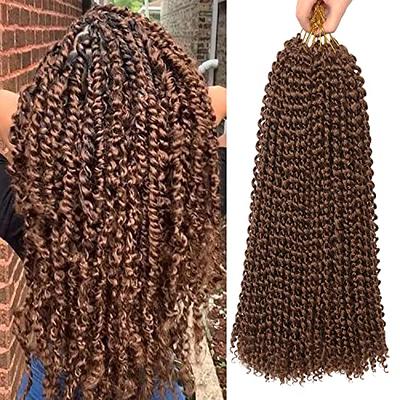Passion Twist Hair 18 Inch 6 Packs Water Wave Crochet Hair Passion