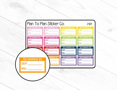  Calendar Planner Stickers by StriveZen, Planner