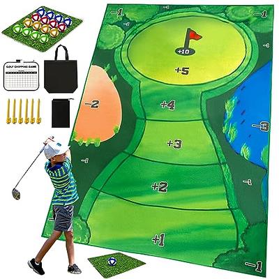 Chipping Golf Game Mat Indoor Outdoor Games for Adults and Family Kids Golf  Training Aid Equipment Stick Chip Game Golf Game Set Backyard Games Toys  for Kids - Yahoo Shopping