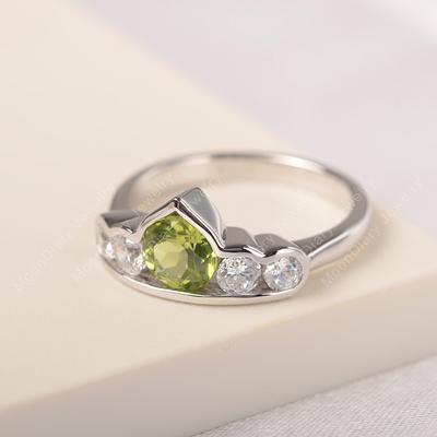 Peridot & Diamond Ring | Watsons Jewellers
