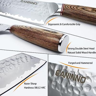 Kitchen Knife Japanese Chef Knives Set Professional Germany 1.4116 High  Carbon Steel Vegetable Santoku Bread Knife for Cooking