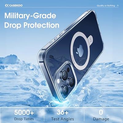 CASEKOO for iPhone 15 Pro Max Case, Military Drop Protection