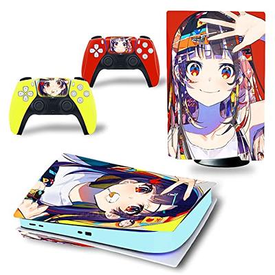 Amazon.com: Toxxos PS5 Skin - Disc Edition Anime Console and Controller  Accessories Cover Skins PS5 Controller Skin Gift ps5 Skins for Console Full  Set Red and White PS5 Skin : Video Games