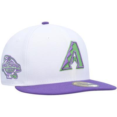 Men's New Era Black Arizona Diamondbacks 2023 Postseason Side Patch 59FIFTY Fitted Hat