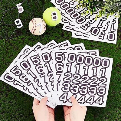  102Pcs Softball Stickers, Waterproof Vinyl Sport Ball