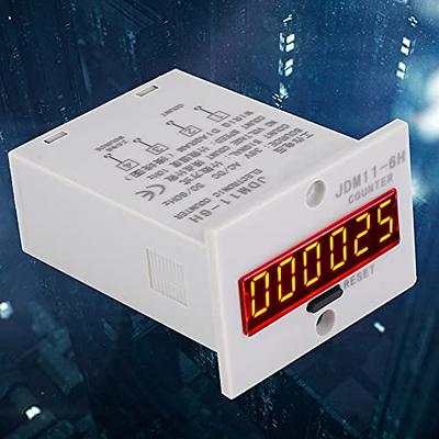 Auto Digital Counter DC LED Digital Display 4 Digit 0-9999 Up/Down Counter  Meter